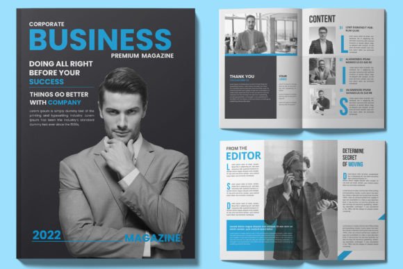 Corporate Business Bifold Brochure: Your Essential Design Asset