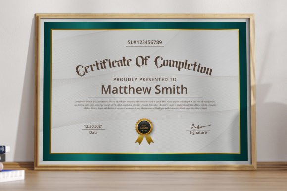 Elevate Your Recognition: The Modern Classy Certificate Template