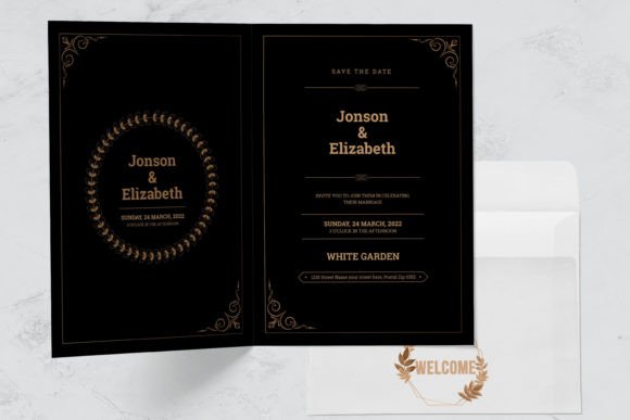 Mastering the Black Invitation Card Template