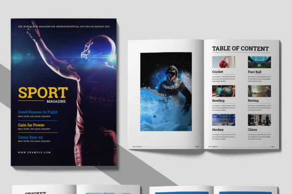 Mastering the Sports Magazine Template Layout