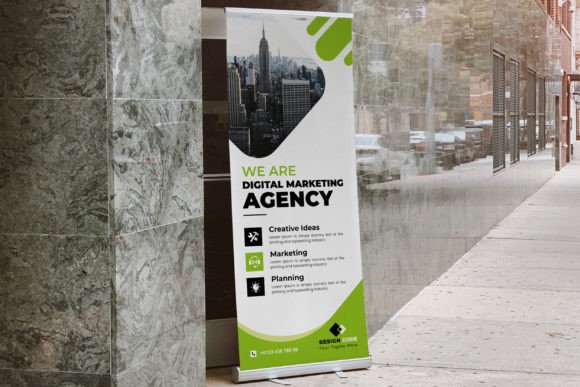 Modern Rollup Banner Templates for Business Promotion