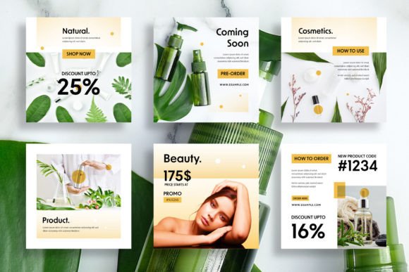 Modernize Your Brand with a Versatile Social Media Pack
