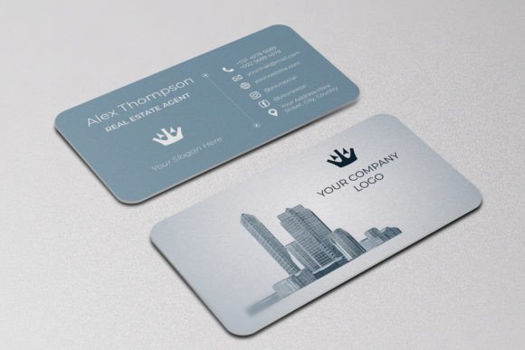 Real Estate Business Card Design Template: Your First Impression