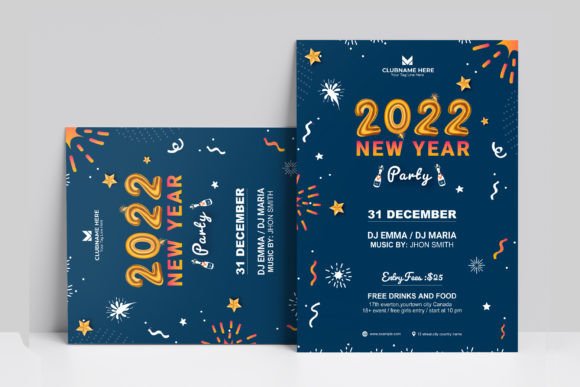 Ringing in Success with the 2023 New Year Flyer Template
