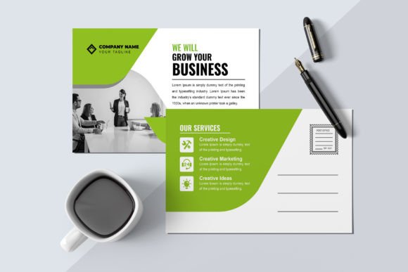 Streamline Your Design Workflow with a Modern Postcard Template