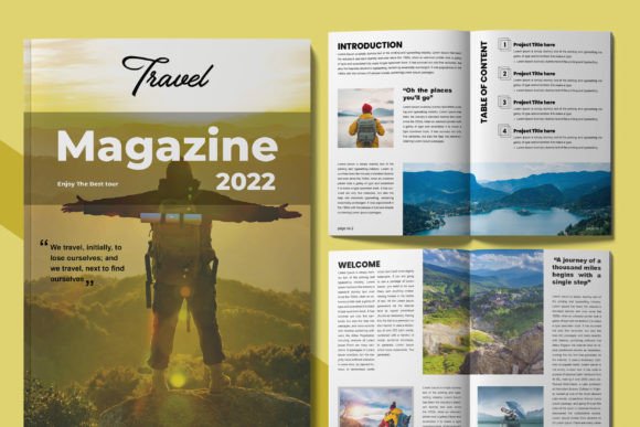 Travel Magazine Design 2022: A Modern Template for Creators