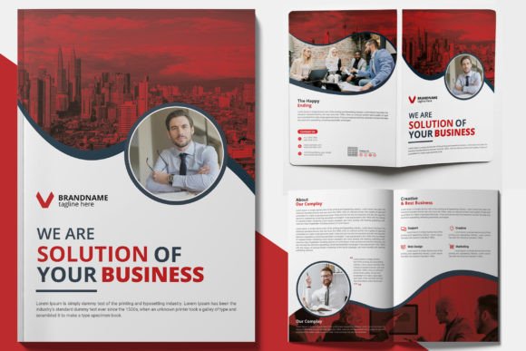 Unlock Professional Layouts with This Bi Fold Brochure Template